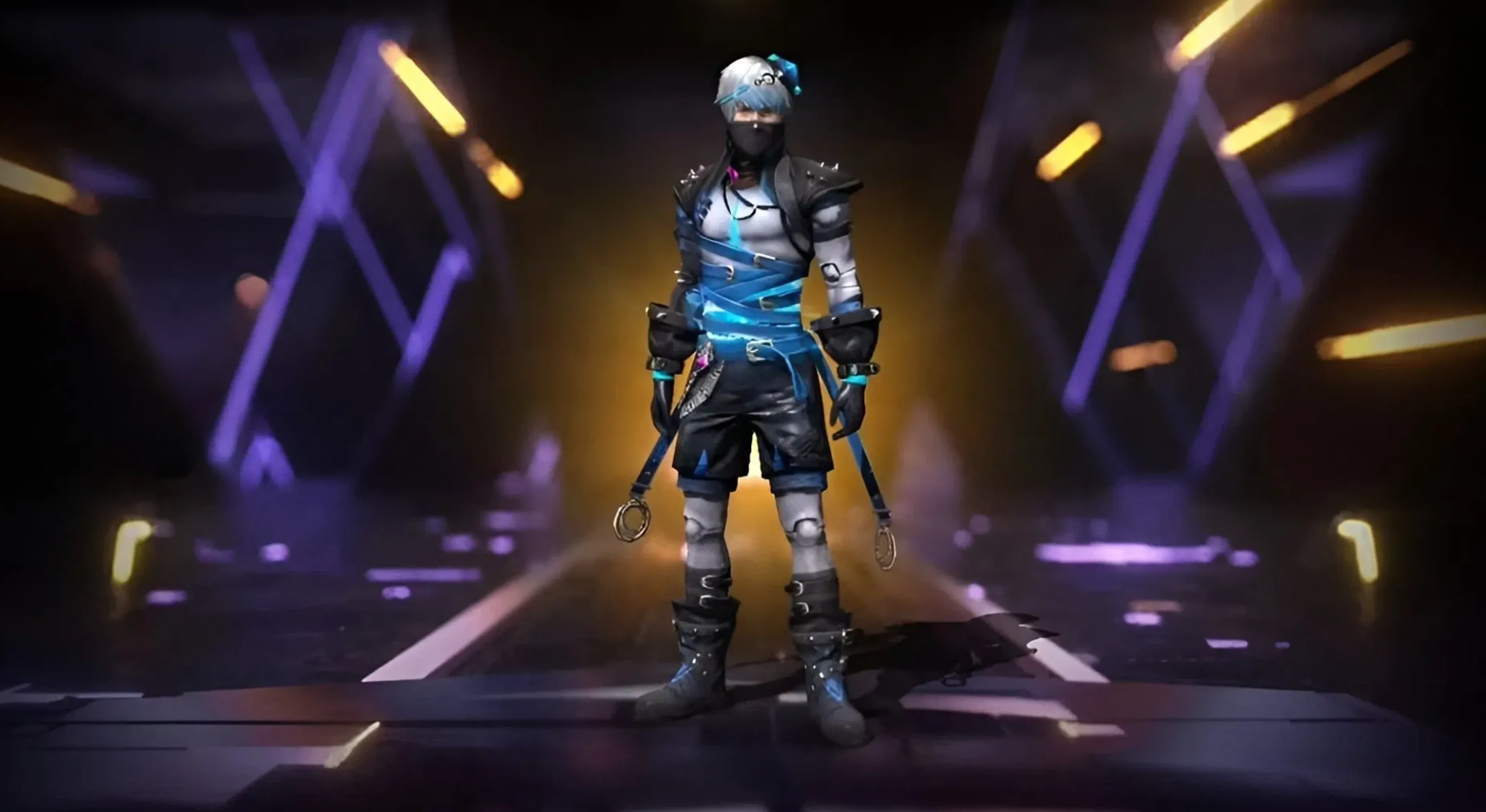 Arctic Blue Bundle free fire